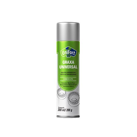 UNIFORT - GRAXA UNIVERSAL SPRAY BRANCA - 300ML