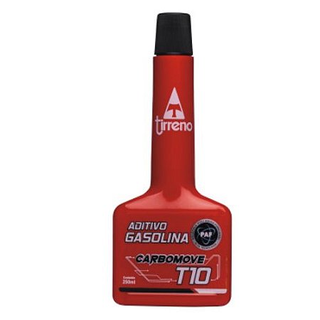 Tirreno CARBOMOVE T10 Aditivo Gasolina via Tanque de combustível 250ml