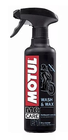 Motul Wash & Wax E1 Mc Care Lavagem A Seco Para Motos