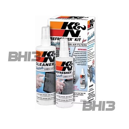 Kit Limpeza Filtro De Cabine Ar Condicionado K&n 99-6000
