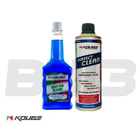 Combo Koube Flush Preventivo + Perfect Clean Gasolina/flex