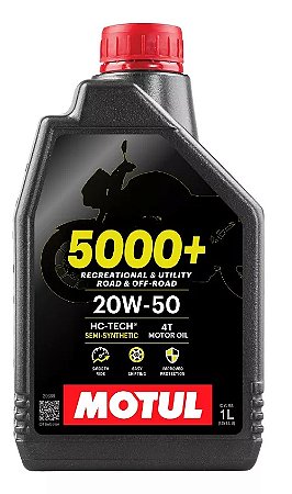 Motul 5000+ 20W50 Semissintético para Moto 4T