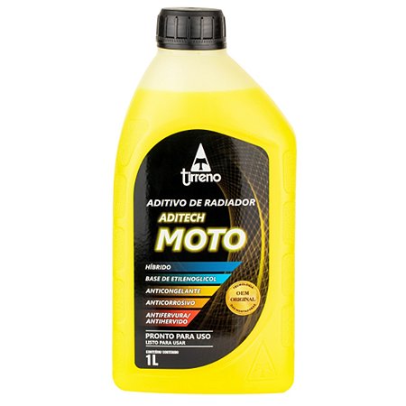 Tirreno Moto Amarelo Aditivo de Radiador Hybrid Tech 5 anos ou 240.000 km