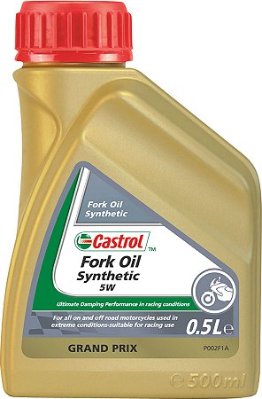 CASTROL FORK OIL 5W Oleo Suspensão MOTO Synthetic 500ml Castrol