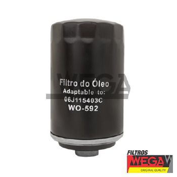 Filtro Óleo Jetta TSI 2.0 200cv  WEGA WO592