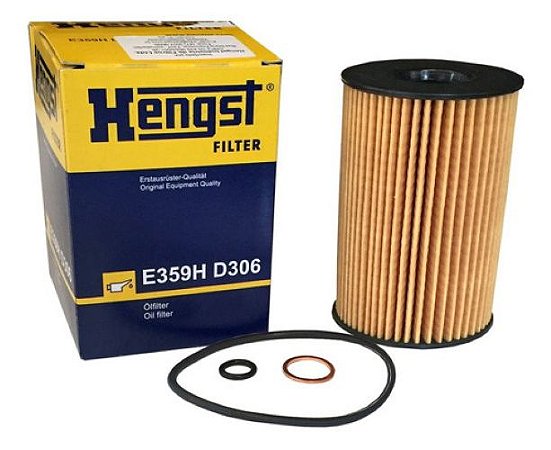 HENGST E359hd306 Filtro de Óleo BMW X5 X6 M 2008 A 2018 50i 4.4 V8