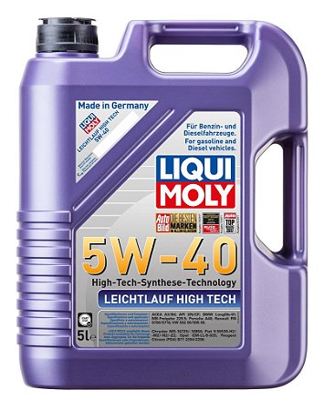 Óleo Motor Liqui Moly Leichtlauf High Tech 5w40 5 Litros