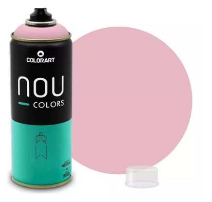 Tinta Spray Para Graffiti - Cor de Rosa Boneca