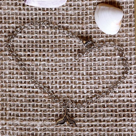 Tornozeleira Sereia (aço inox)