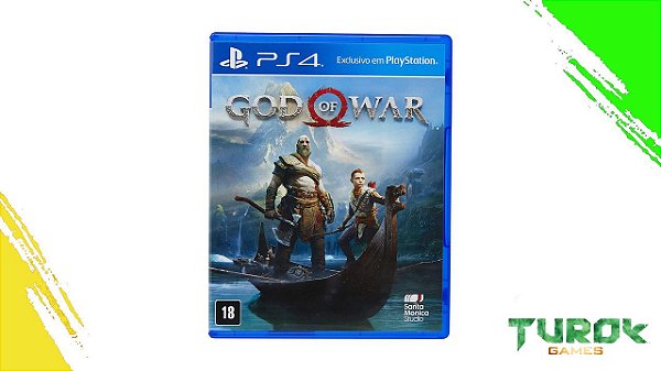 God of War - Ps4 - Turok Games - Só aqui tem gamers de verdade!
