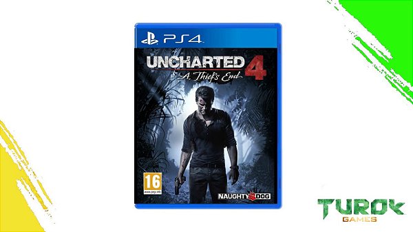 UNCHARTED 4: A Thief's End - Jogo de PS4