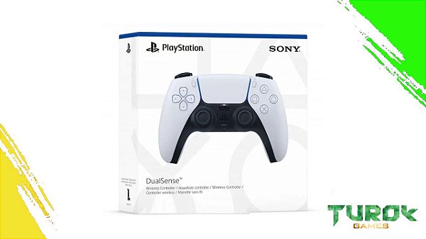 Controle Sem Fio DualSense Sony PS5 - Branco