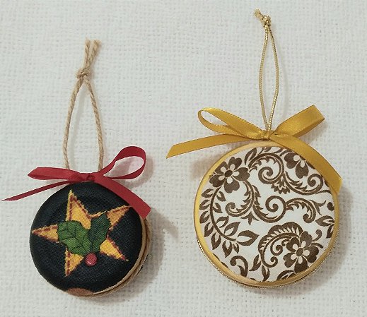 Kit Enfeite Natalino - Arabescos e Estrela