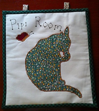 Panô para Porta Banheiro