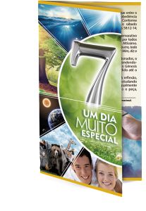 FOLHETO 7 UM DIA MUITO ESPECIAL - MIL UNIDADES