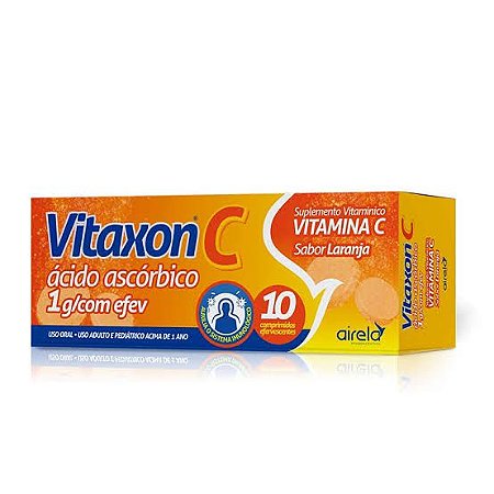 VITAMINA C (VITAXON 1 GR C/10 CPR EFV)