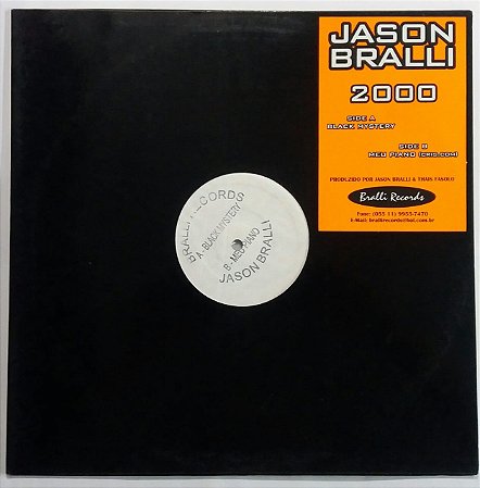 Lp - Single 12' - Jason Bralli 2000 - Bralli Records