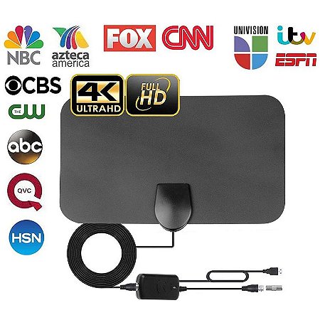 Antena da tevê hdtv de kebidumei 8k 4k 1080p digitas