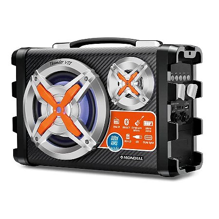 Caixa Amplificada Mondial Thunder VII MCO-07