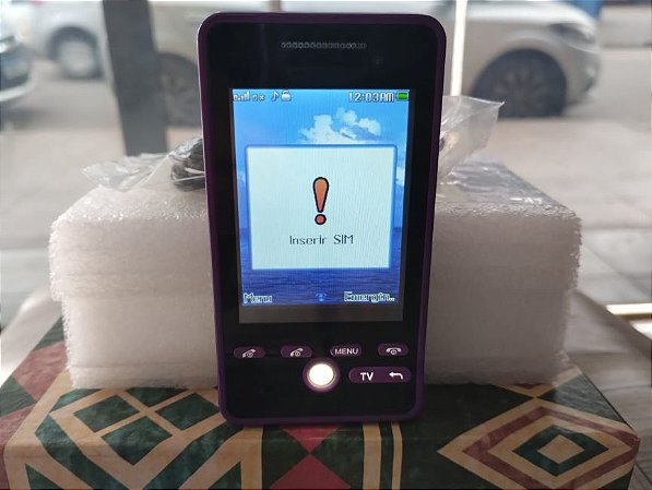 Celular Wei 2 Chips Curve e Tv - Lilás