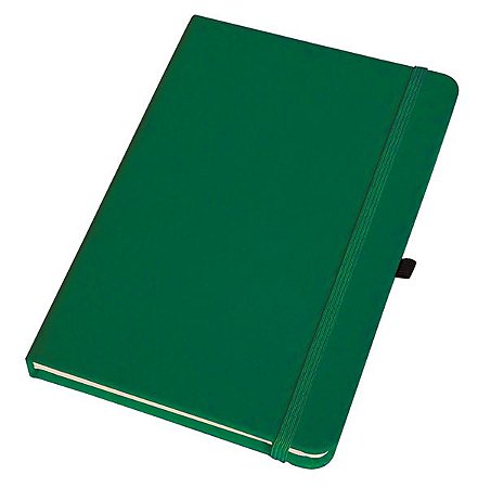 Caderneta de anotações GG  14x21 C/ pauta 80 Folhas Verde Zamberetti