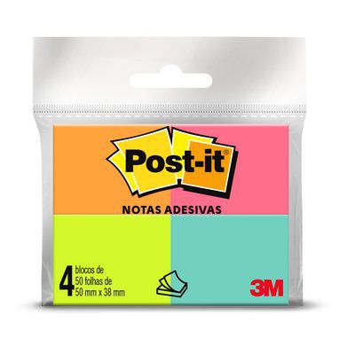 Post-it Notas Adesivas Tropical 38mmx50mm