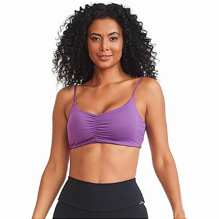 Top Fitness Básico UP Roxo Astral CAJUBRASIL