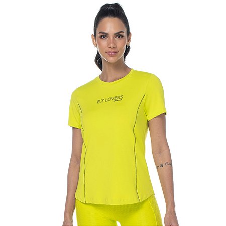 Blusa T-Shirt Cancún Beach Tennis Verde Lima ZERO AÇUCAR