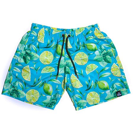 Conjunto Shorts Lava Light Colorido Estampado