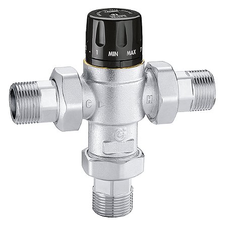 5219 Misturadora Termostática c Fecho Térmico e Retenções 521916 CALEFFI DN:1"