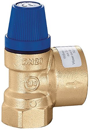 5315 Válvula de Segurança por Alívio de Pressão para Boiler, 3/4"-1" CALEFFI Certificações TUV e CE