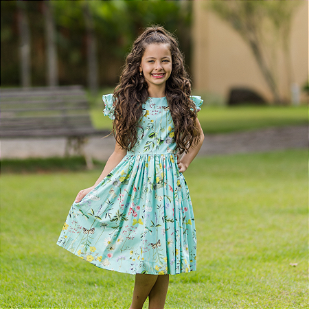 Vestido Infantil Floral Tifanny - Brisa