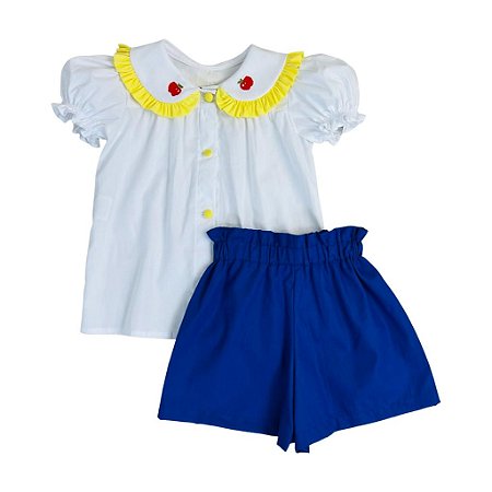 Conjunto Princesa Branca de Neve