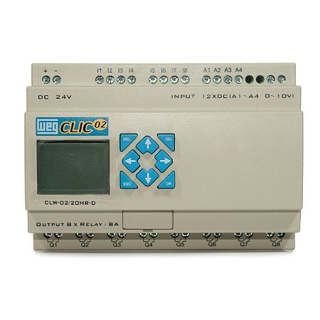 Controlador CLP Clic02 CLW-02/20HR-D 3 Weg | View Tech - View Tech ...