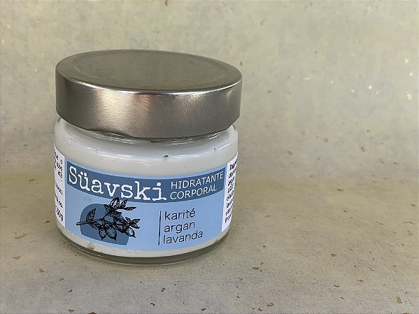 Süavski hidratante para o corpo