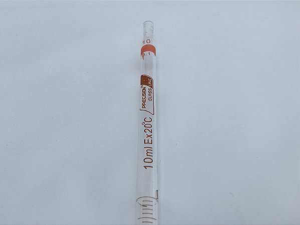 Pipeta Sorológica De Vidro 10ml - C/10 - CRAL