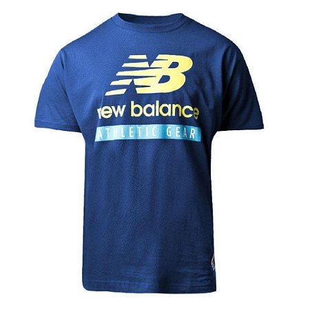 Camiseta New Balance Essentials Logo Masculina