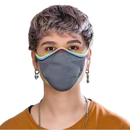 Máscara de proteção Fiber Knit Pride Unissex