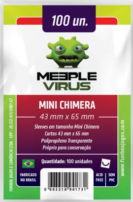Sleeve Mini Chimera 43x65 mm - Meeple Virus