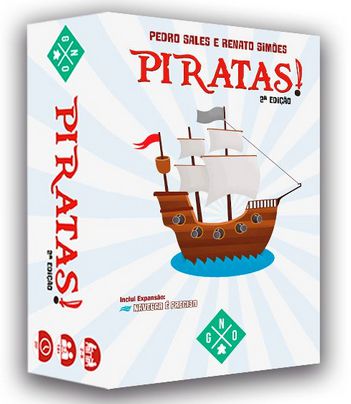 Piratas! 2ª Edição + Playmats