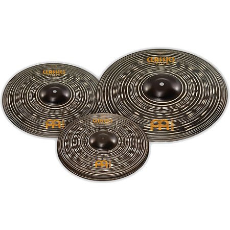 Kit de Pratos Meinl Classics Custom Dark 14" 16" 20"