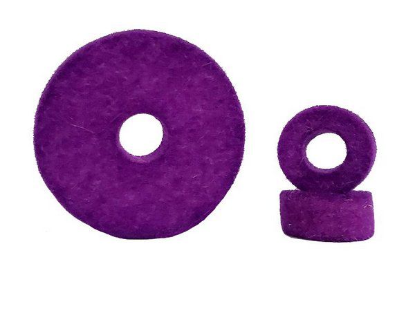 Feltro para Máquina de Hi Hat Gorilla 1 Kit Roxo - FPHHR