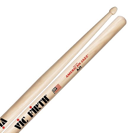 Baqueta Vic Firth American Jazz AJ1 Padrão 7A