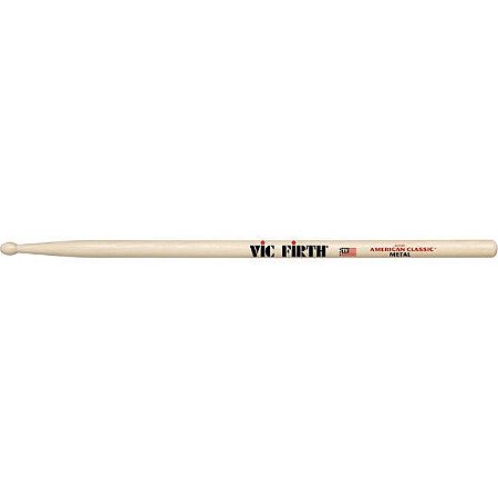 Baqueta Vic Firth American Classic Metal Ponta de Madeira