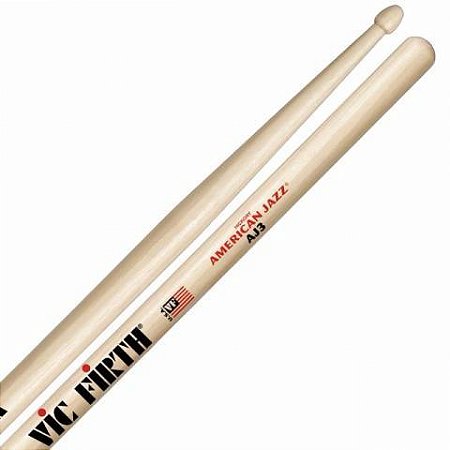 Baqueta  Vic Firth American Jazz AJ3 Padrão 7A