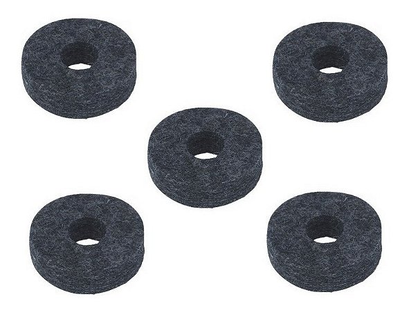Feltro para Prato de Bateria Premium Kit com 5 Unidades CW40