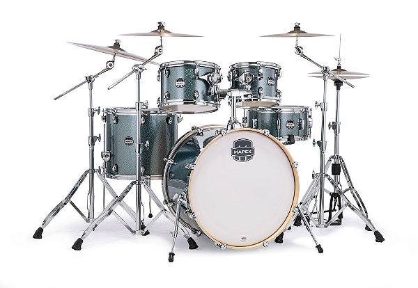 Bateria Mapex Mars Birch Twilight Sparkle 22" 10" 12" 16" - SP