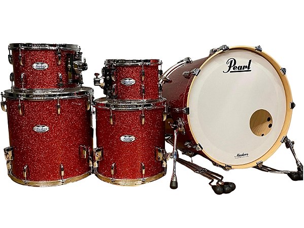 Bateria Pearl Masters MCT Vermillion Sparkle 22" 10" 12" 14" 16"