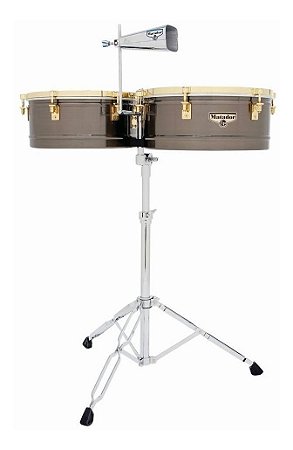 Timbale LP Matador 14" e 15" c/ Suporte e Cowbell