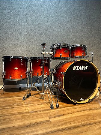 Bateria Tama Starclassic Performer Dark Cherry Fade 22" 10" 12" 14" 16"